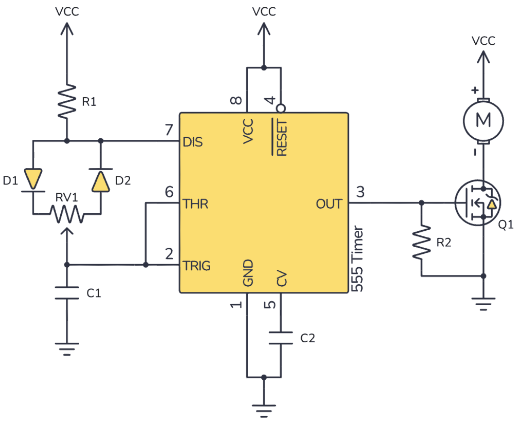 555 PWM circuit